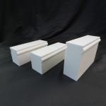 China Customizable Thickness Alumina Oxide Ceramic Brick 99% Alumina Content For Temperature Environments manufacturer