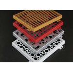 Aluminum Decorative Perforated Sheet Metal Black Green Golden Color For Ceiling for sale