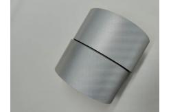 China Polyester High Visibility Reflective Tape Silver Reflective Fabric Safety Wear Accessories supplier