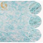 Hand Embroidery Beaded Lace Fabric Fantastic Shine Finishing 135cm Width for sale
