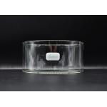 IEC 60335-2 Microwave Oven Testing φ190mm  Cylindrical Borosilicate Glass Vessel for sale