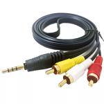 RCA Male Plug To RCA Stereo Audio Video Cables Male AUX Cable 30M for sale