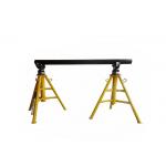 Cable Drum Stand / Wire Reel Stands Mechanical Cable Drum Jacks Screw Types for sale
