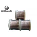 Type T TP / TN Copper Bare Thermocouple Wire 0.1mm - 8.2mm Oxidized Surface for sale
