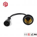 Screw Light Waterproof IP65 10cm E26 E27 Lamp Holder With Plug for sale