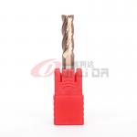 9/64 9/32 8mm 3/4 Solid Carbide End Mill For Aluminum HRC55 4 Flute for sale