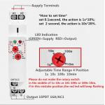 RT8-D Time Delay Off Relay