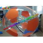 Air Sealed Inflatable Zorb Ball Water Walking Sport Games Football Design 2m Diameter for sale