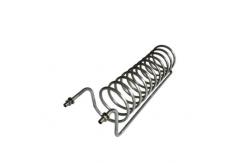 China Coaxial Cooler Heat Exchanger , Refrigerator Heat Exchanger Spiral Twisting Construction supplier