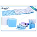 Blue / White 70GSM Big Roll PP Spunbonded Nonwoven For Packing Pocket Spring for sale