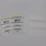 Clear LDPE 95Kpa Transport Bag With Document Pouch for sale