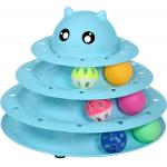 Cat Best Interactive Pet 3 Level Turntable Cat Toys Balls Pet Toys for sale
