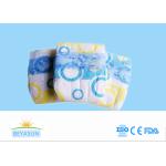 Full Absorb Breathable Disposable Infant Diapers , Newborn Baby Nappies for sale
