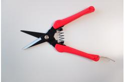 China Red Plastic Handle Cutting Fishing net scissors supplier