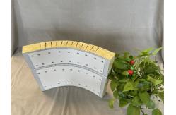 China Waterproof Rockwool Round Sandwich Panel Corner Warehouse building supplier