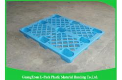 China Small Single Bottom Light Duty Nestable Plastic Pallets 1100*800*135mm supplier