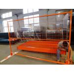 UV Treated Galvanized Temporary Construction Fence Round Square Feet