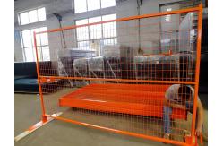 China UV Treated Galvanized Temporary Construction Fence Round Square Feet supplier