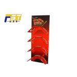 Cardboard Paper Side Wing Display , Light Duty CMYK Printing Wing Rack Display