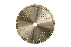 China Synthetic Diamond Asphalt Cutting Blade Inclined Teeth Drop Segment Protection supplier