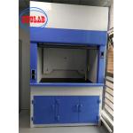 Epoxy Resin Lab Fume Cupboards Acid And Alkali Resistant 0.5-0.8m/s Air Velocity for sale