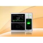 High speed network face , fingerprint scanner time attendance and Access Control for sale