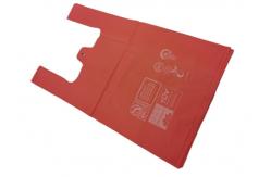 China Singlet Shape 1 MIL Kitchen Waste Bags Biodegradable Trash Can Liners supplier
