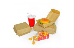 China Personalized Design Burger Box Wholesale Customization Foldable Burger Box supplier