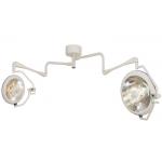 Shadowless 500mm Surgical Ceiling Lights With Spring Arm Double Dome for sale