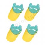 yellow green Animal Looks Plastic Facuet Extender For Children for sale