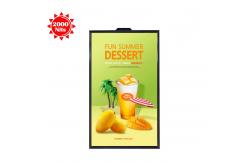 China 43 55  Indoor high bright LCD screen Media Player For Advertising supplier