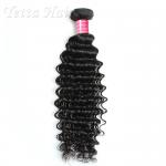 Natural Curly Peruvian Remy Hair , 100 Peruvian Human Hair No Terrible Smell for sale