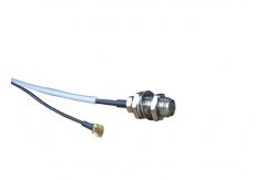China SMA Female Bulkhead To UFL IPEX 1.37 RF Pigtail Cable supplier