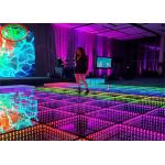 Tonch SMD3535 Sound Active Dj Led Disco Dance Floor Warm White Beam Panels for sale