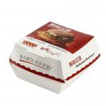 Customized Personalized Design Burger Box Biodegradable Cardboard Paper for sale