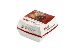 China Customized Personalized Design Burger Box Biodegradable Cardboard Paper supplier