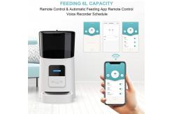 China WiFi Smart Pet Feeder Cats Dogs Ceramic Food Bowl With Camera​ supplier