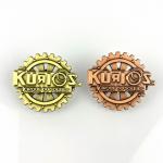 Customized Enamel Pin Badge for Company Uniform and Identification for sale