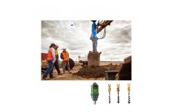 China One Man Hydraulic Earth Augers Custom Excavator Drilling Machine supplier
