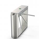 RFID Fingerpirnt 510mm Arm Wire Drawing Tripod Turnstile Gate for sale