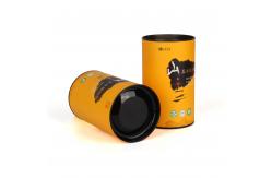 China Airtight Tea Packaging Tube Paper Composite Cans Customized Printing supplier