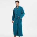 Plus Loungewear Mens Sleepwear Solid Cotton Fabric Warm Pjs For Men for sale