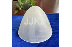 China Al2O3 Sapphire Dome C Axis Orientation Optical Sapphire 99.999% Purity supplier