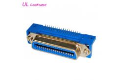 China Centronic DDK 14 24 36 50 Pin Female PCB Right Angle Connector supplier