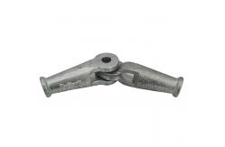 China Ductile Iron Sand Casting Hot Galvanizing Casting Parts Electric Power Fittings Clamp supplier