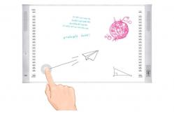 China Iboard Classroom 102 Inch Smart Touch Board Interactive Whiteboard With Projector supplier