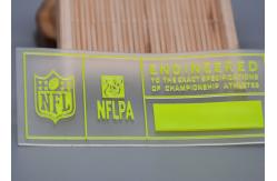 China Customized Transparent TPU Printing Shiny Silicone Logo For Clothing supplier