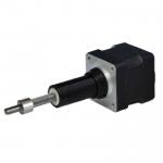 35LHS Series Six Wires Double Shaft 250N Force 2 Phase Nema14 Captive Hybrid linear Stepper Motors Linear Acuators for sale