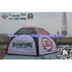 Portable Fire Retardant Inflatable Dome Tent With 4 Legs , CE / UL Blower for sale