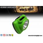 CREE led Mining Cap Lights , Underground Cap Lamps rechargeable lithium ion battery